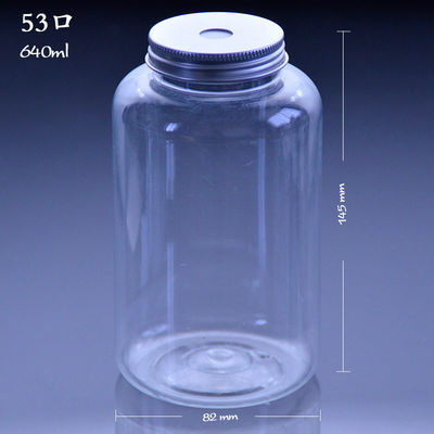 Sablon 500ml 600ml 640ml Botol Jus Sekali Pakai