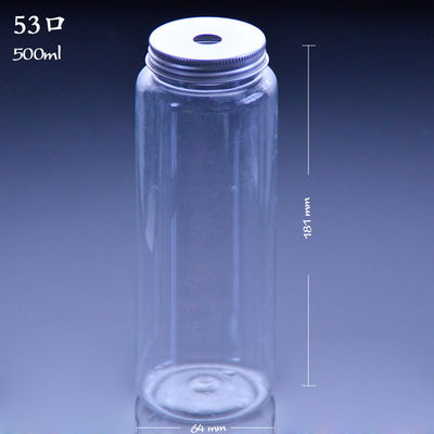 20mm 24mm 28mm Botol Jus Plastik Kosong Dengan Tutup