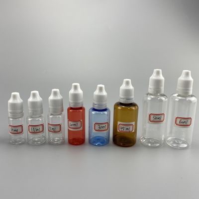 Anti Theft Small Mouth Cigarette Oil 5ml Botol Wadah Plastik 10ml